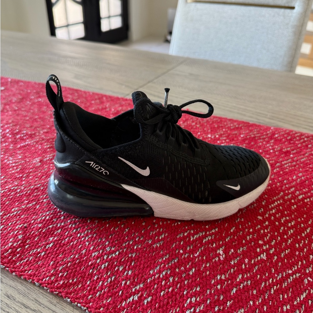 Nike Black and White Kids Sneakers